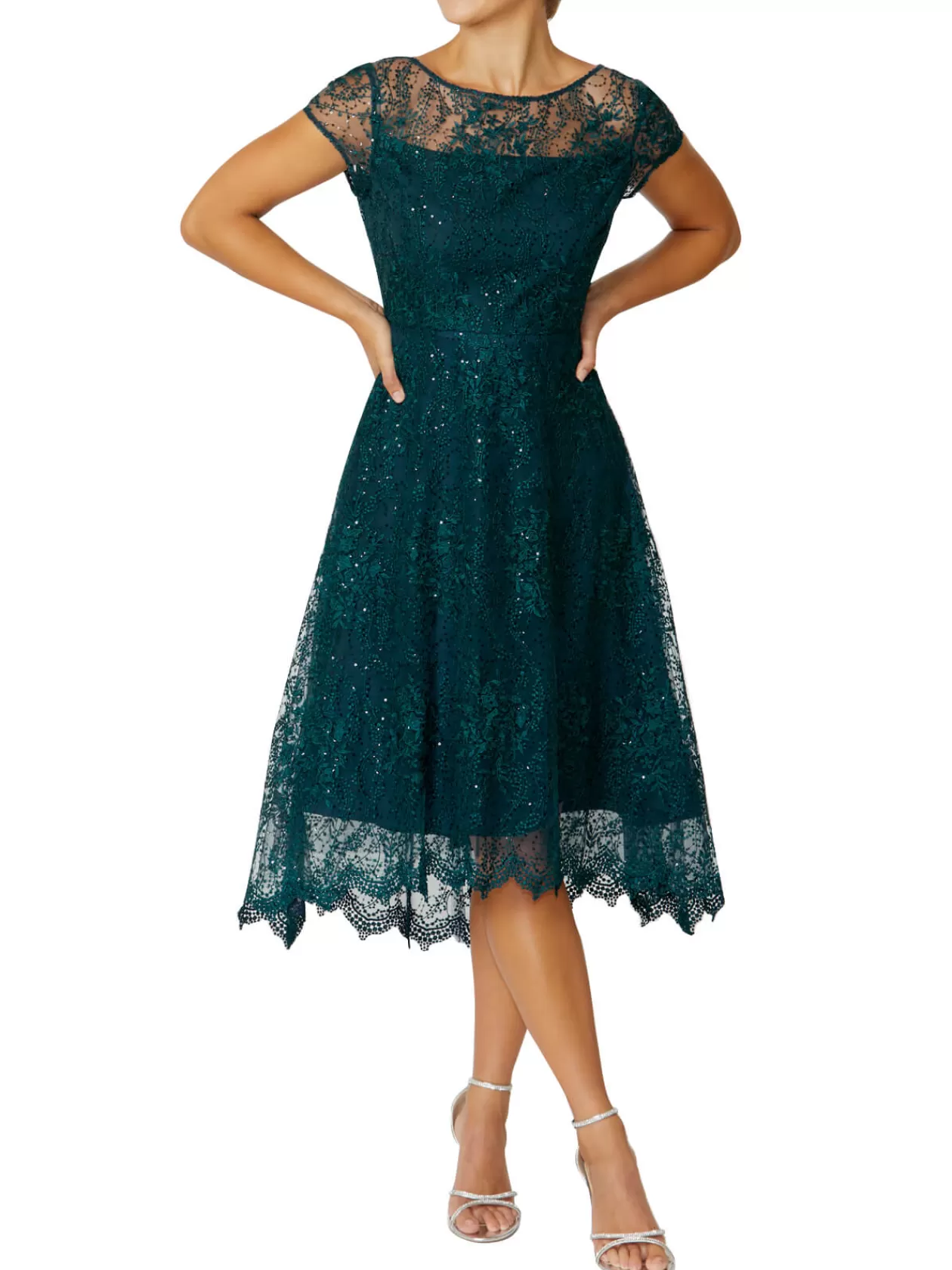 Mother Of The Bride | Event Dresses<Anthea Crawford Stellar A-Line Dress Teal